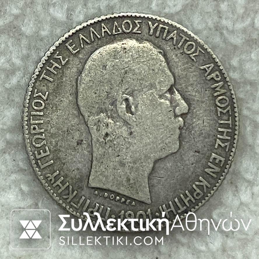 1 Drachma 1901 F+
